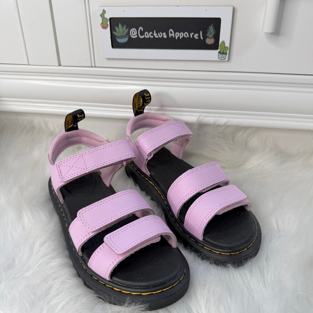 New Kids Dr. Martens Klaire Athena Leather Strap Sandals